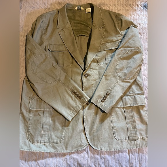 L.L. Bean Other - L.L. Bean jacket mens size‎ 52 regular green NWOT